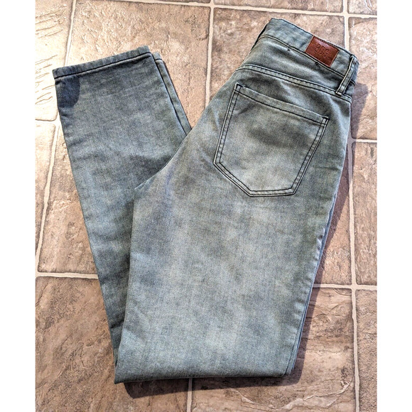 BDG Denim - BDG Urban Outfitters sz 26 Mom High Rise denim Jeans blueish green wash B4